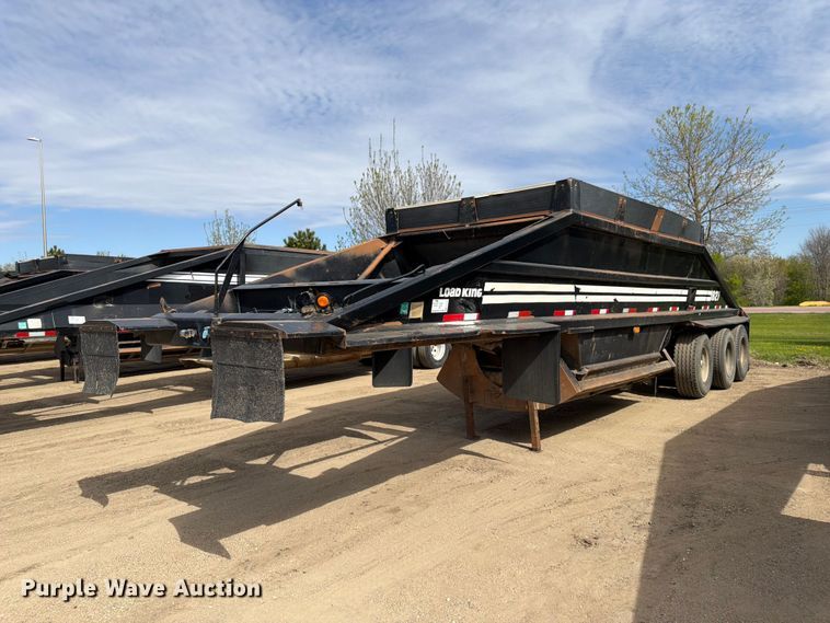 1983 Load king 1827- 3 AXLE bottom dump trailer - FK0154