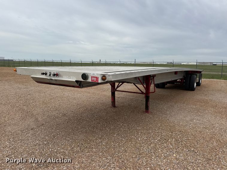 2016 Fontaine HCR5212WSA flatbed trailer - MX9254