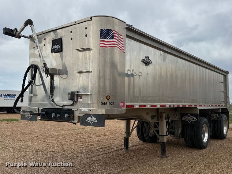 2021 Trailstar end dump trailer - MX9255