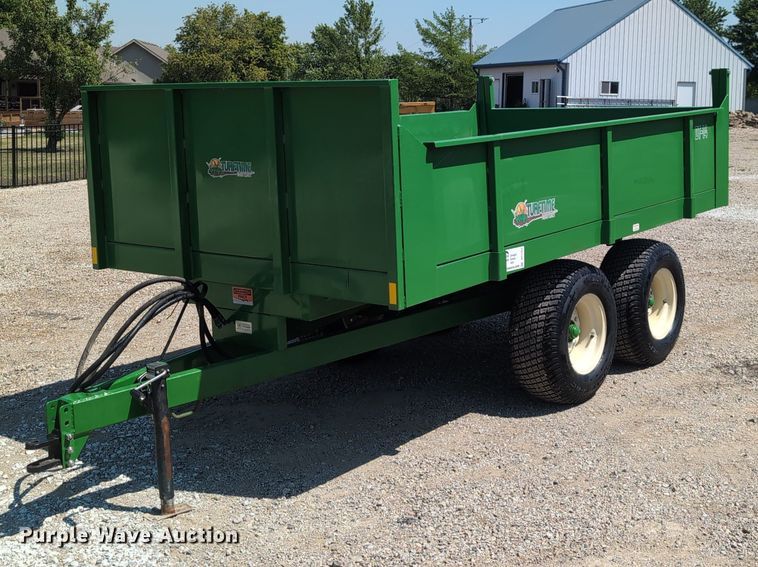 Turftime DT-14 dump trailer - DT1757