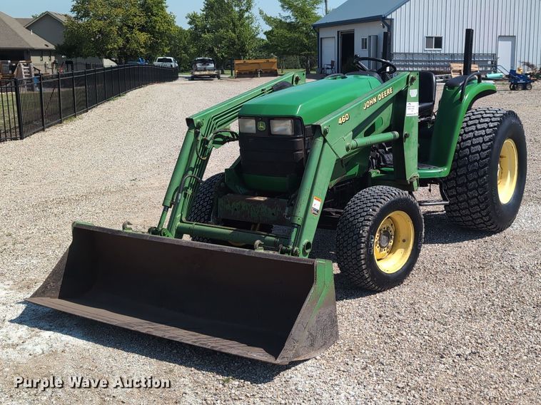 2000 John Deere 4700 MFWD tractor - DT1758