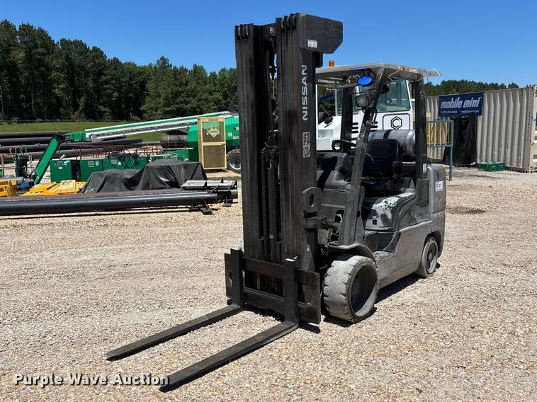 2012 Nissan PF80YLP forklift - DV4346