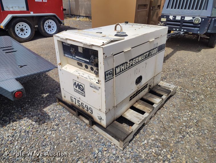 Multiquip Whisperwatt 7009 generator - ED0110