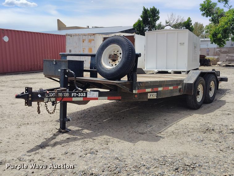 2007 H&H FD 306 utility trailer - ED0112
