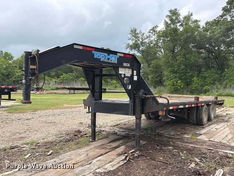 2018 Top Hat GN240-25X8.5-24E-F flatbed trailer - ED5223