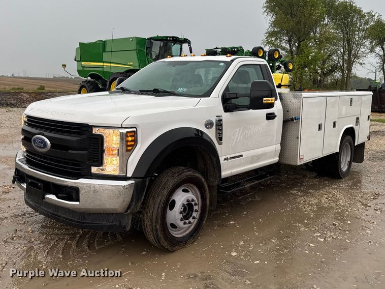2018 Ford F550 Super Duty utility / service truck - EF2474