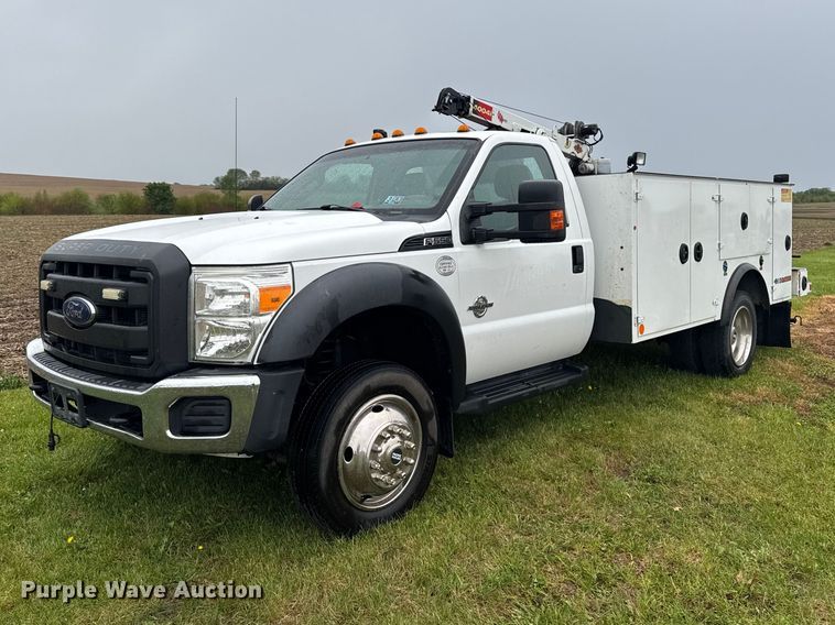 2014 Ford F550 Super Duty utility / service truck - EF2475