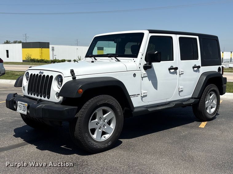 2015 Jeep Wrangler Unlimited SUV - EI5818