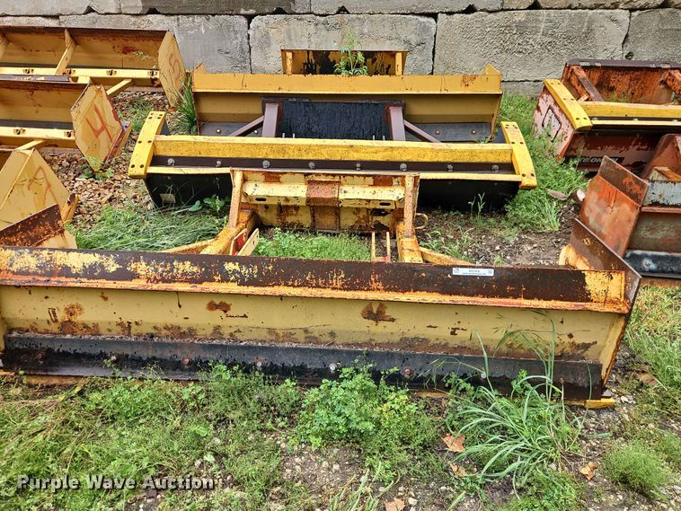 (3) 96" W skid steer box blades - EO7416