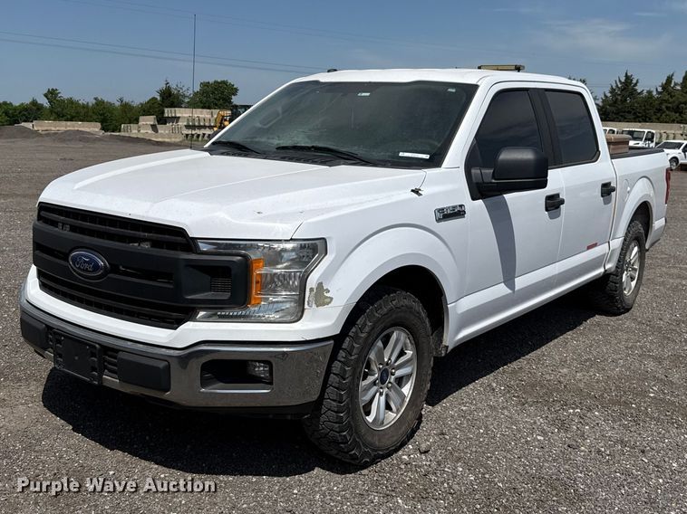 2018 Ford F150 XL Crew Cab pickup truck - ET6121