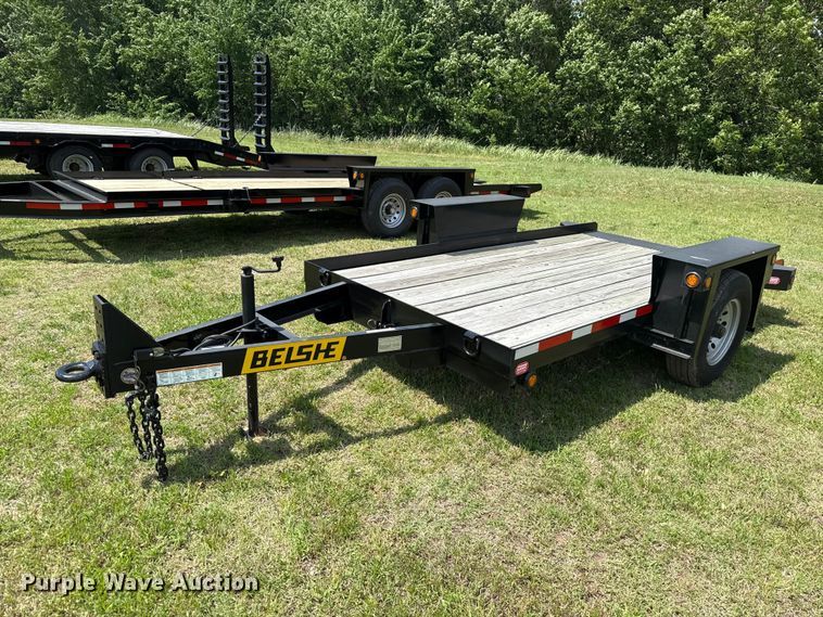 2026 Belshe WB-1 tilt deck equipment trailer - ET6183