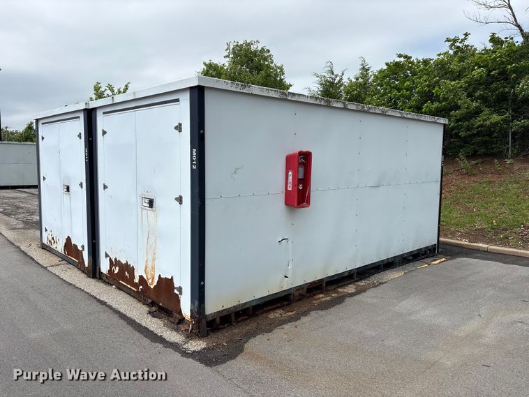 (2) storage containers - EW0047