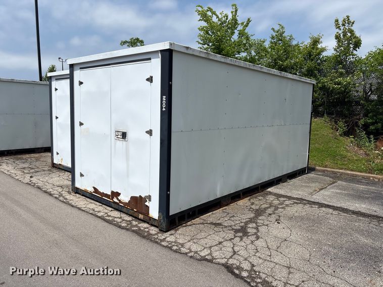(2) storage containers - EW0051