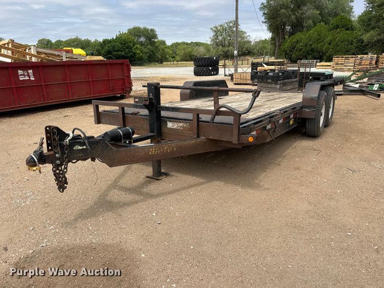 2013 Big Tex 14FT-20 tilt deck equipment trailer - NA9348