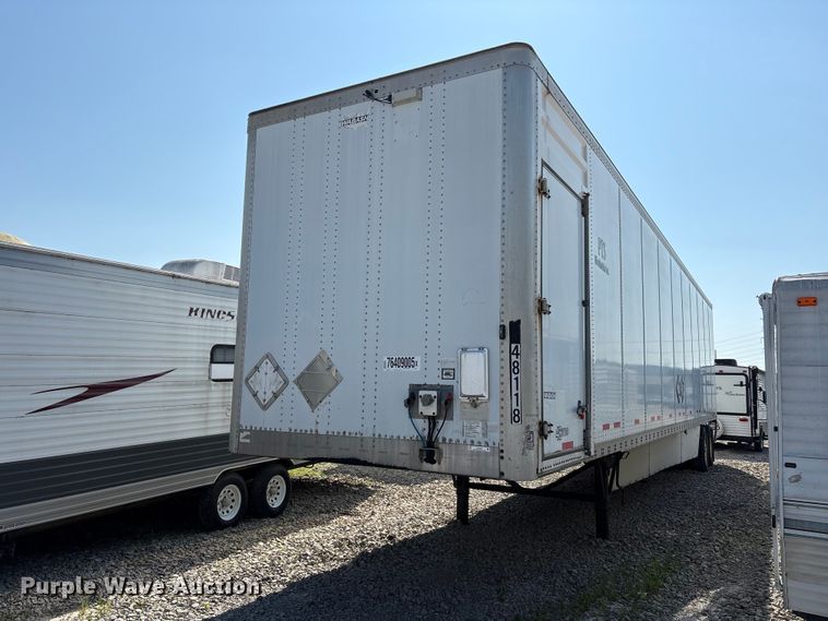 2013 Wabash Nationals dry van trailer - YA3544