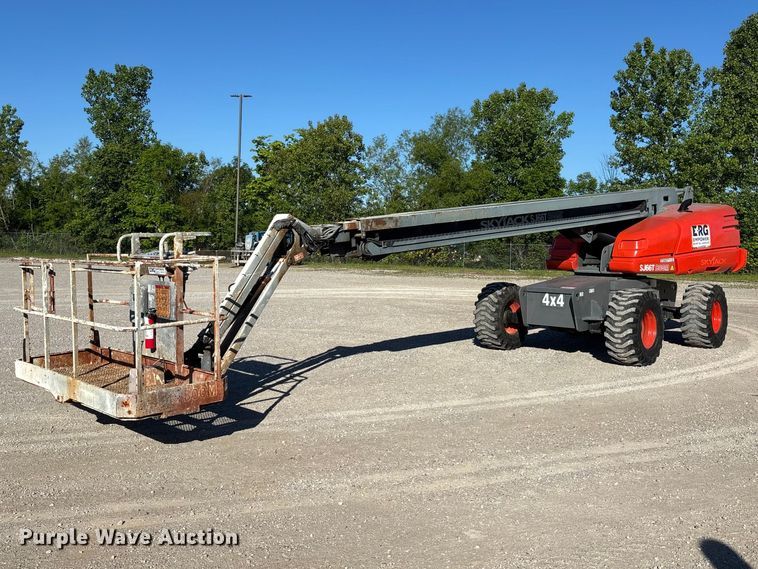 2012 SkyJack SJ66T boom lift - DV4320
