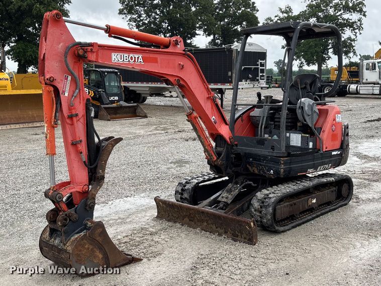 2018 Kubota KX71-3 mini excavator - DV4377