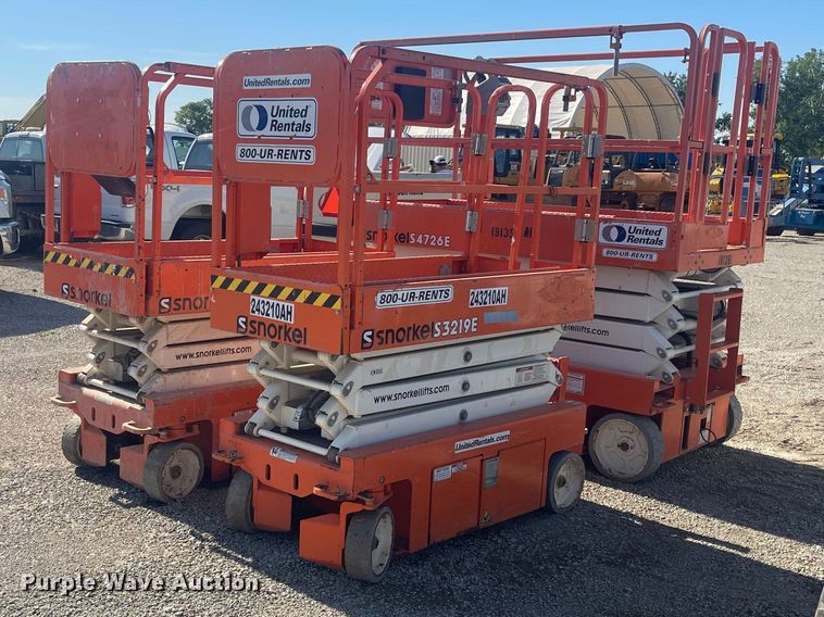 (3) Snorkel forklifts - EA4909