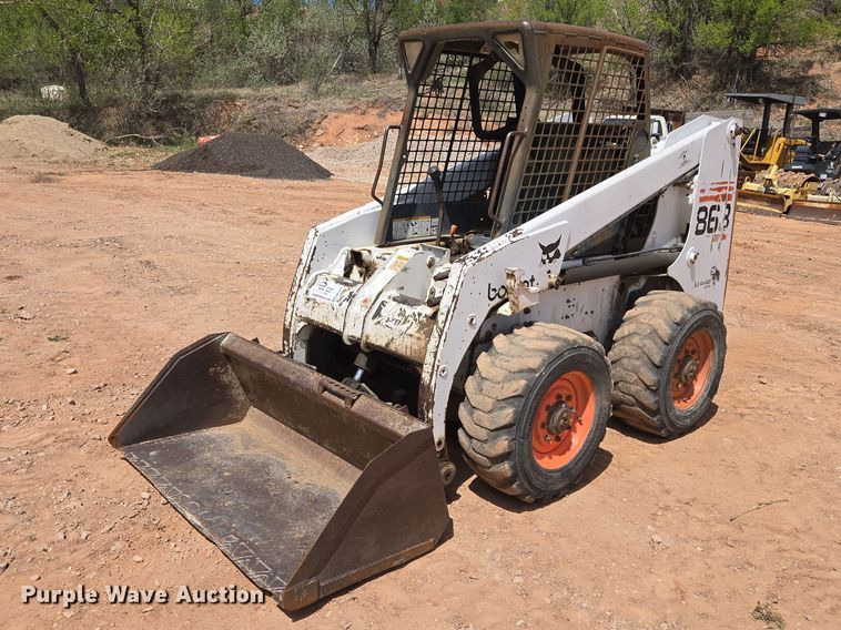 2000 Bobcat 863 skid steer loader - EB1455