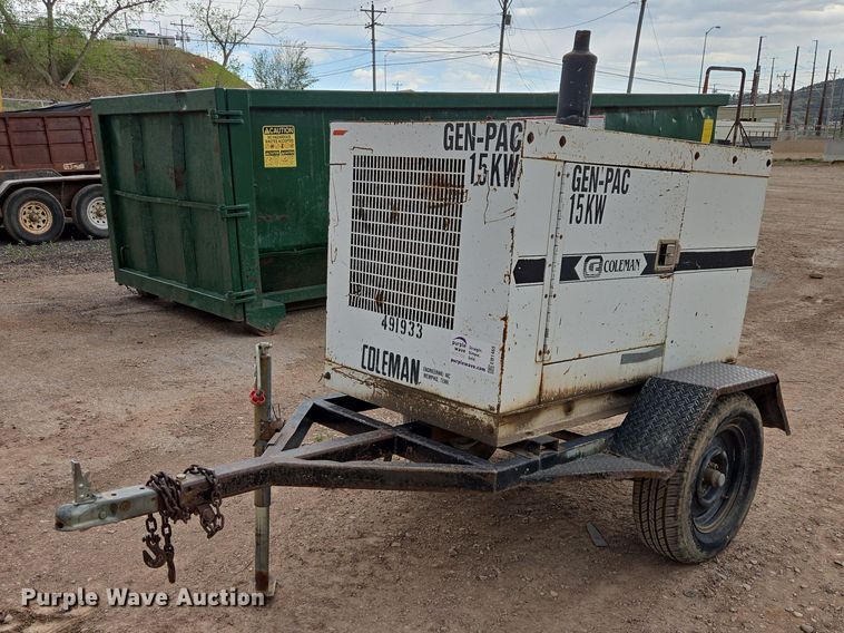 Coleman Gen-Pac  CK19V.15GP generator - EB1465