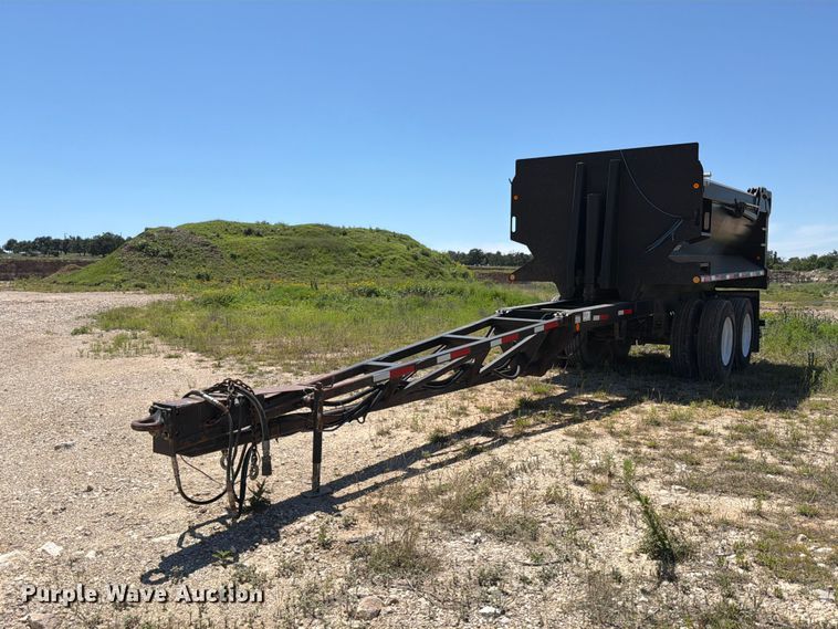 2003 CPS TSPD-33 end dump pup trailer - ED5291
