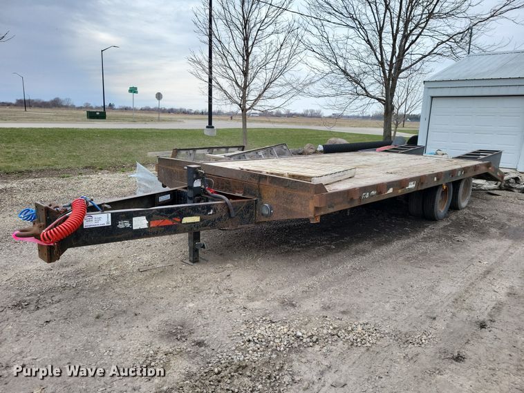 1989 Felling FT-20 equipment trailer - EE0929