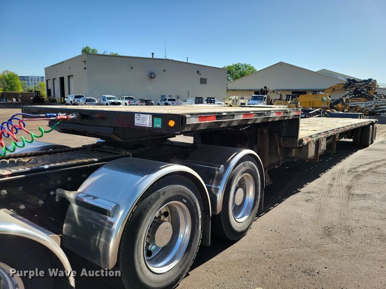 2000 Wabash drop deck equipment trailer - EE1008