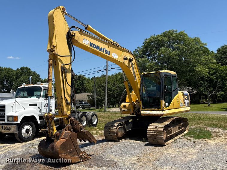 2008 Komatsu PC160LC excavator - EF1170