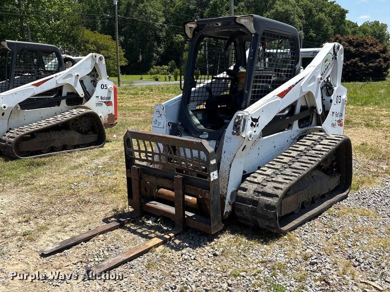 2018 Bobcat T650 tracked skid steer loader - EF1174