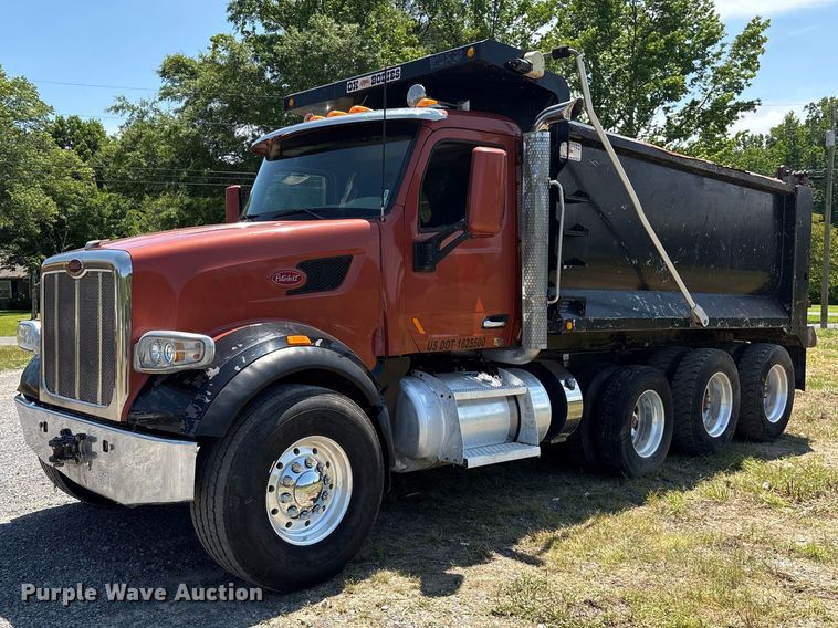 2017 Peterbilt 567 dump truck - EF1179