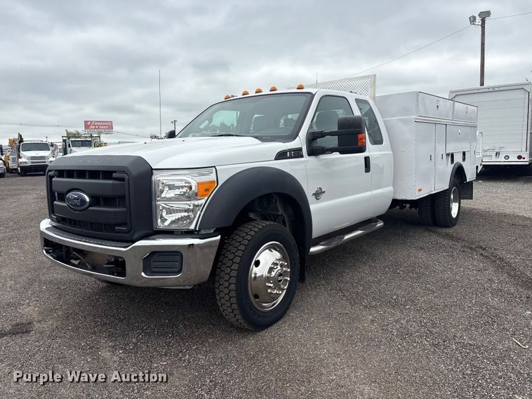 2014 Ford F550 Super Duty Ext. Cab utility / service truck - EG9007