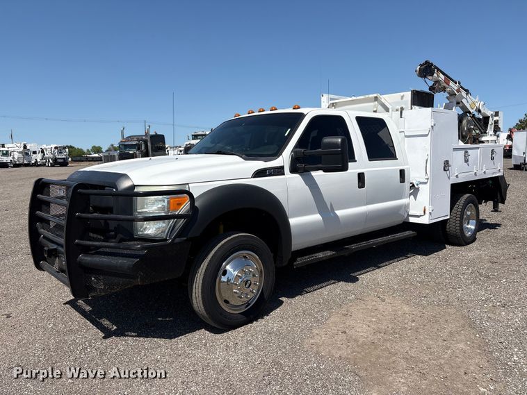 2015 Ford F550 Super Duty Crew Cab utility / service truck - EG9082