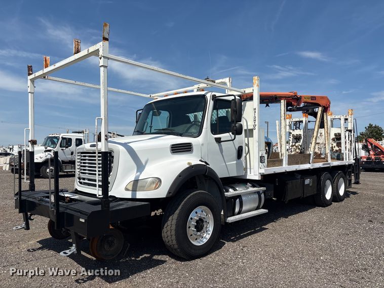 2013 Freightliner Business Class M2 crane truck - EG9093