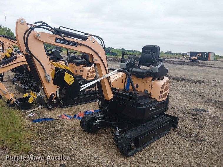 2024 Erie Industries EM15 mini excavator - EH4096