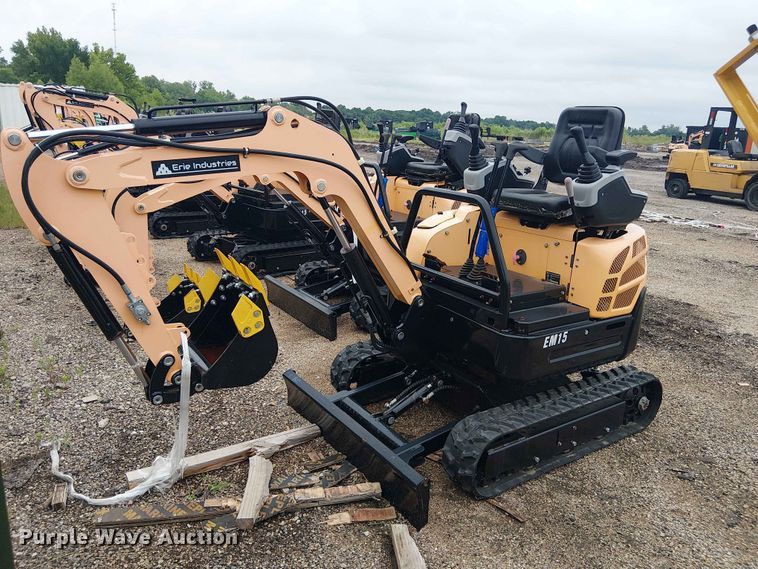 2024 Erie Industries EM15 mini excavator - EH4099