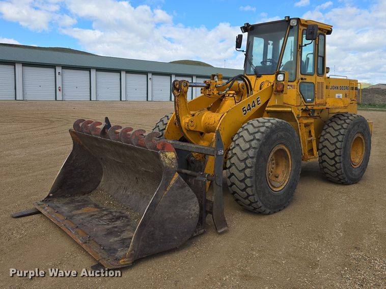 1989 John Deere 544E wheel loader - ER1522