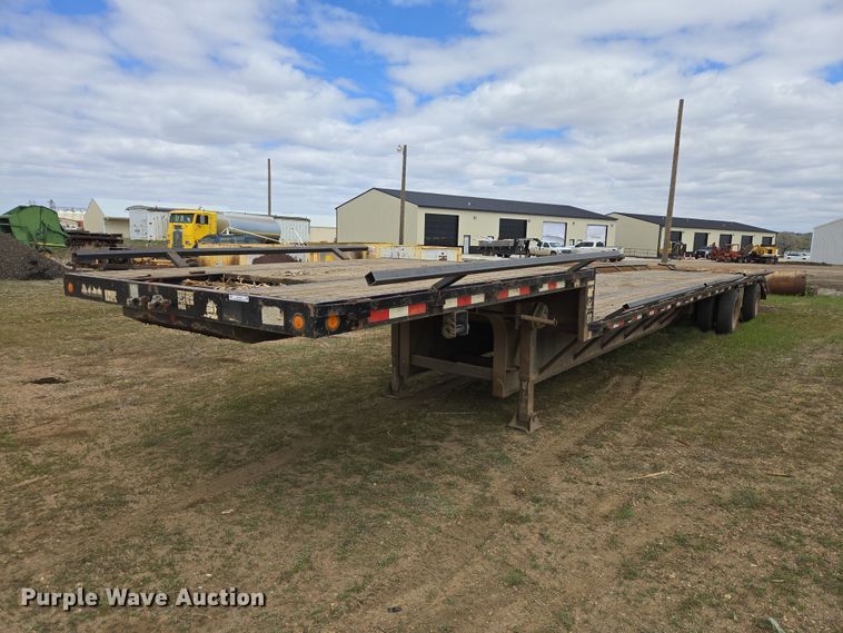 2002 Jet drop deck equipment trailer - ER1545