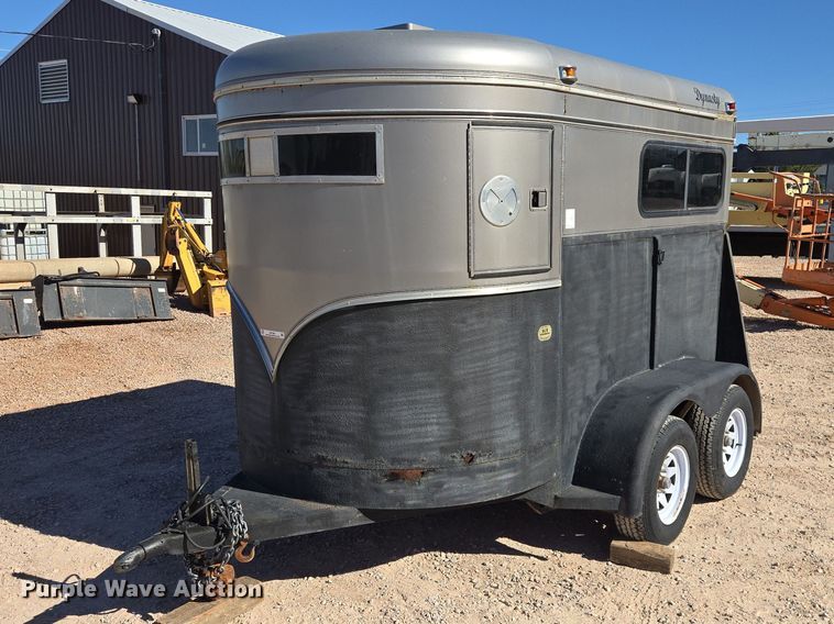1991 CMWC Dynasty livestock trailer - ER1581