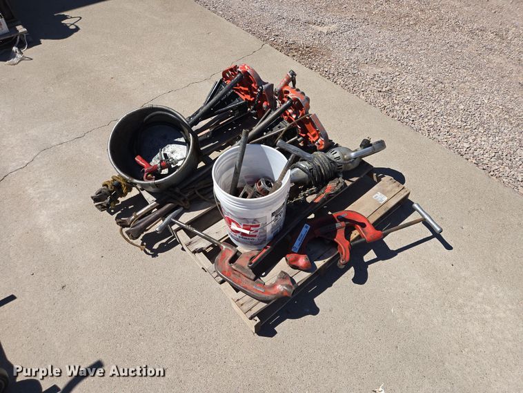 Rigid 700 pipe threader - ER1587