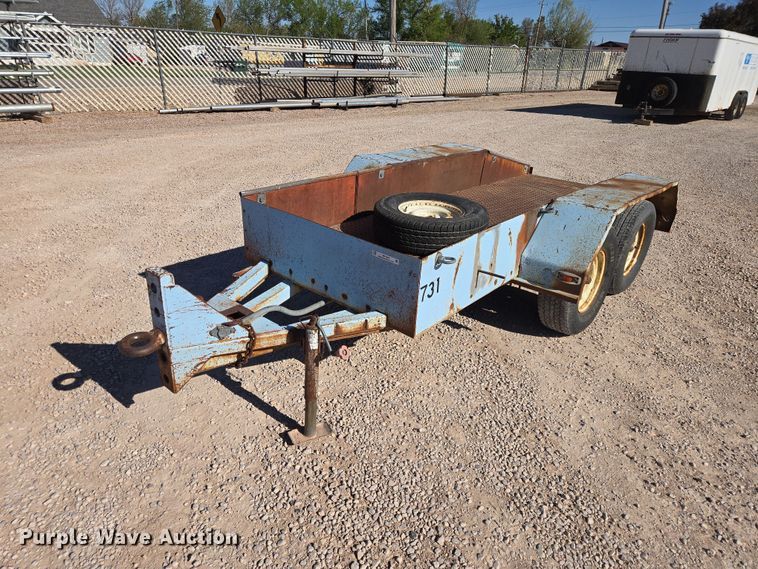 1983 Shop built utility trailer - ER1604