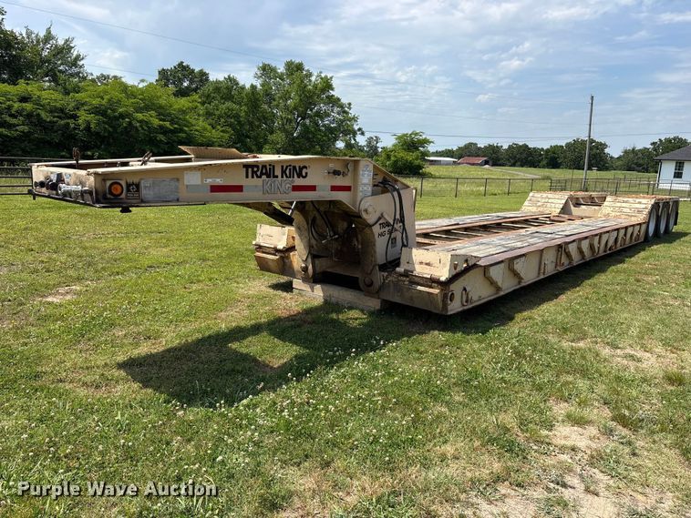 1992 Trail King TK100HD3-483 lowboy equipment trailer - ET2094