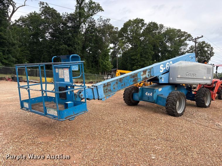 2006 Genie S-60 boom lift - ET2101
