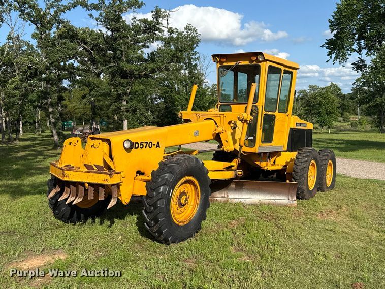 1977 John Deere 570-A motor grader - ET6245