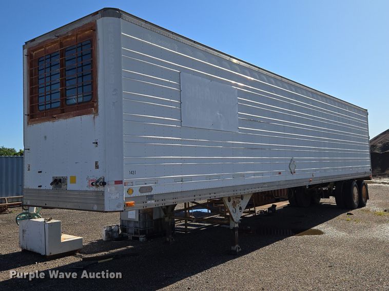 1986 Utility dry van trailer - EW0125