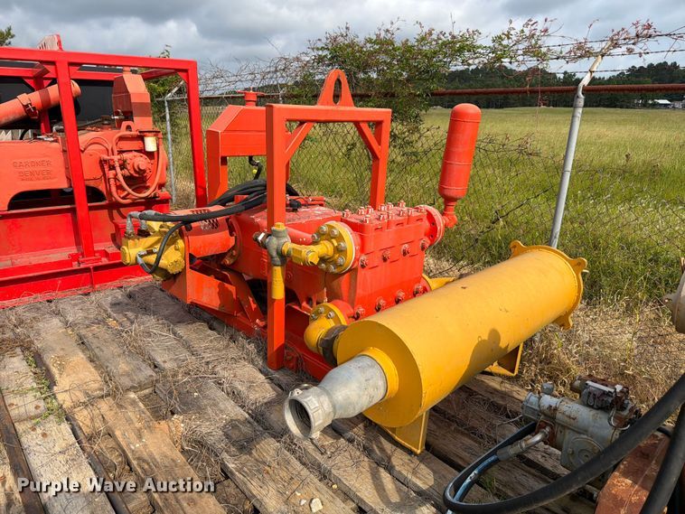Gardner Denver TAD triplex pump - FB8130