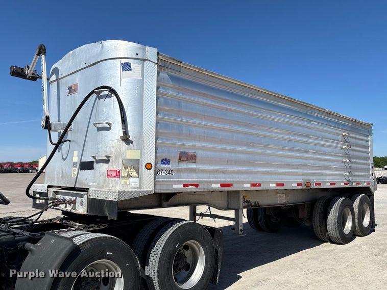 2008 Travis end dump trailer - FC5757