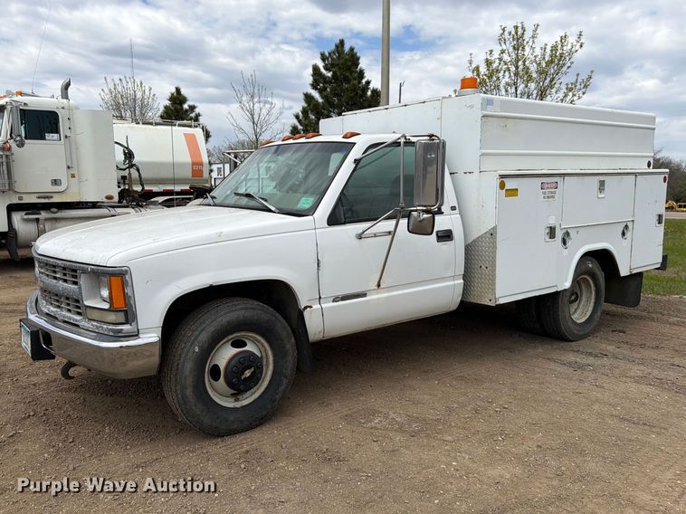 1998 Chevrolet C3500 utility / service truck - FK0160