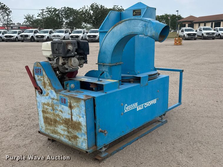 Goossen bale chopper - NA9317