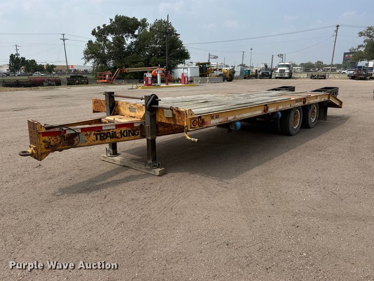 2002 Trail King TK20LP-2500 equipment trailer - NA9318