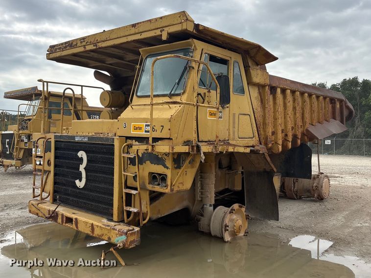 1980 Caterpillar 733B haul truck - YA3038